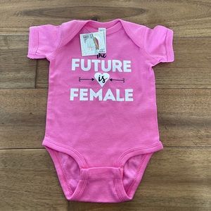 Future is female onesie 🎀